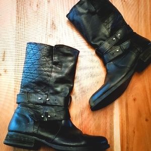 Steve Madden Kristen Moto Boot 6.5